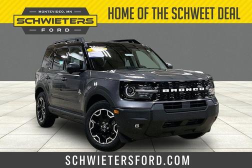Gray Metallic 2025 Ford Bronco Sport Outer Banks