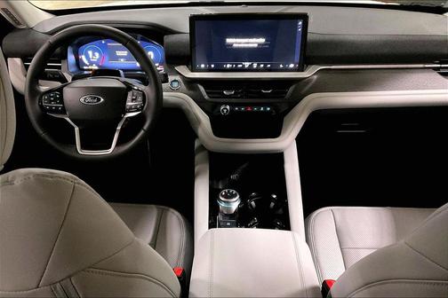 White 2026 Ford Explorer Platinum