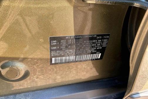 Autumn Green Metallic 2025 Subaru Outback Onyx Edition