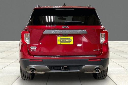 Red Metallic 2023 Ford Explorer XLT