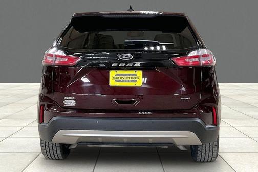 Burgundy 2023 Ford Edge SEL