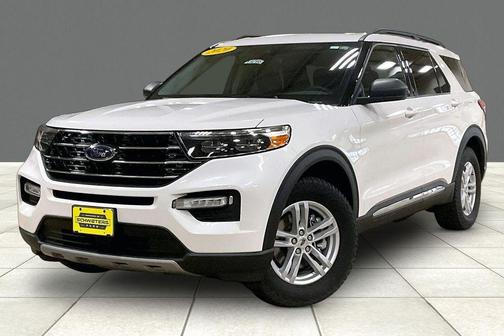 White Metallic 2020 Ford Explorer XLT