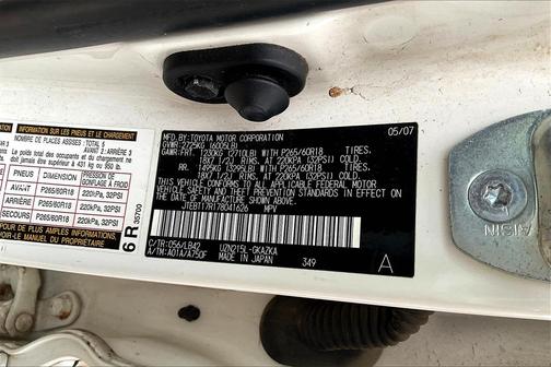 2007 Toyota 4Runner Limited