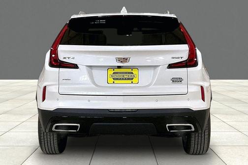 Crystal White Tri-Coat 2024 Cadillac XT4 Premium Luxury