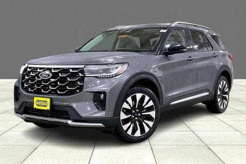 Carbonized Gray Metallic 2026 Ford Explorer Platinum