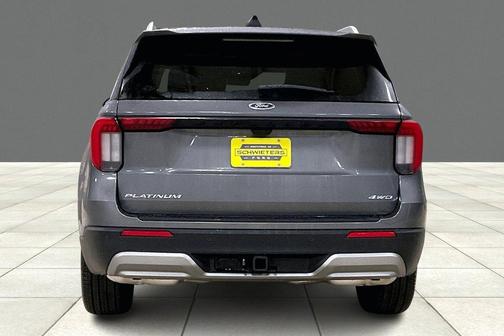 Carbonized Gray Metallic 2026 Ford Explorer Platinum
