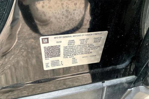 2018 Chevrolet Equinox 1LT