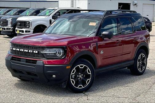 Ruby Red Metallic 2025 Ford Bronco Sport Outer Banks