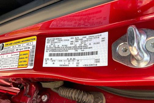 Ruby Red Metallic 2025 Ford Ranger XLT