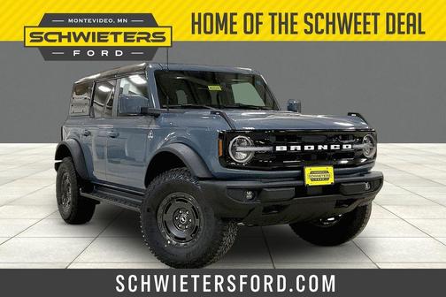 Azure Gray Metallic 2025 Ford Bronco Outer Banks