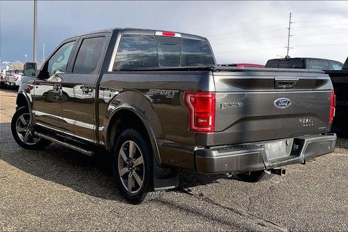Gray 2015 Ford F-150 XLT