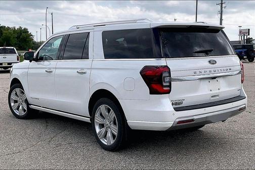 White Metallic 2023 Ford Expedition Max Platinum