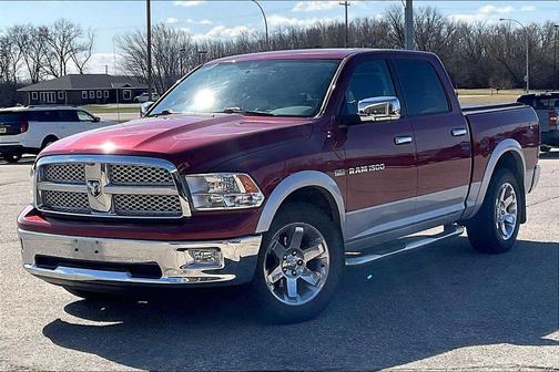 Deep Cherry Red Crystal Pearlcoat 2012 RAM 1500 Laramie
