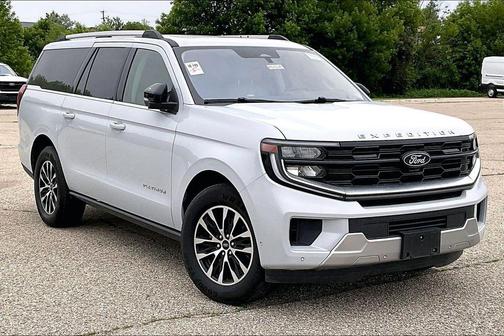 Silver Metallic 2025 Ford Expedition Max Platinum