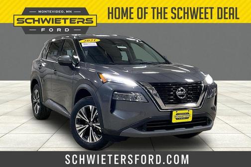 Gun Metallic 2021 Nissan Rogue SV