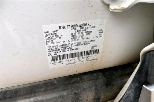 2023 Ford Explorer Platinum