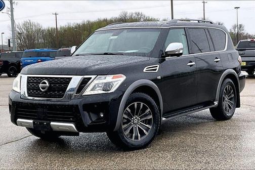 Black 2017 Nissan Armada Platinum