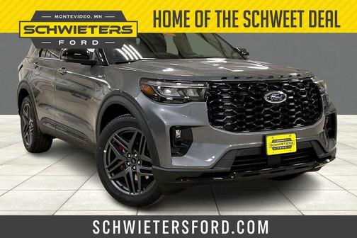 Carbonized Gray Metallic 2026 Ford Explorer ST-Line