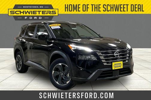 Black 2024 Nissan Rogue SV
