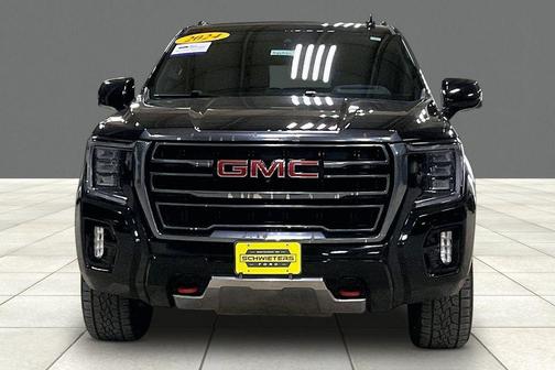 Black 2021 GMC Yukon AT4