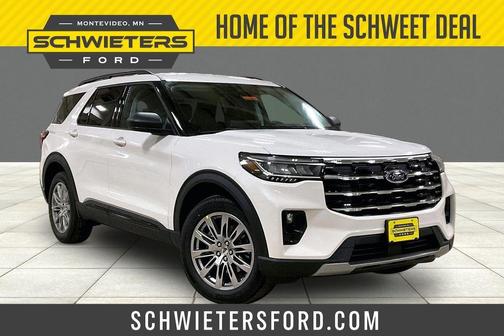 Star White 2026 Ford Explorer Active