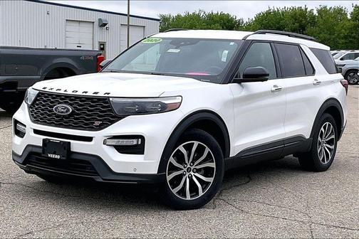 White Metallic 2020 Ford Explorer ST