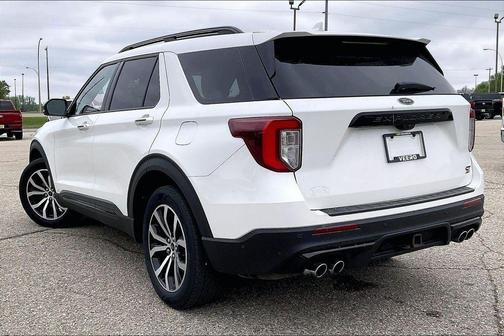 White Metallic 2020 Ford Explorer ST