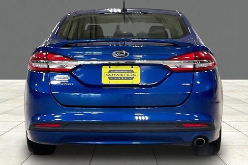 Lightning Blue 2017 Ford Fusion SE