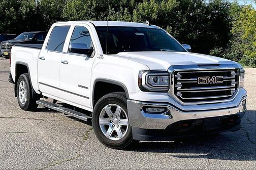 Summit White 2017 GMC Sierra 1500 SLT