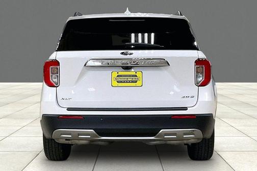 White Metallic 2024 Ford Explorer XLT