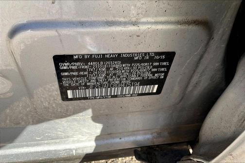 Ice Silver Metallic 2016 Subaru Forester 2.5i Premium