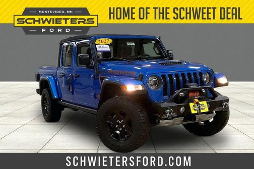 Hydro Blue Pearlcoat 2022 Jeep Gladiator Mojave