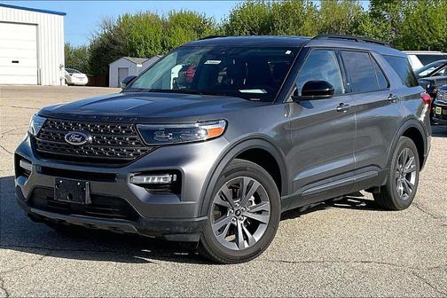 Gray Metallic 2023 Ford Explorer XLT