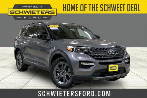 Gray Metallic 2023 Ford Explorer XLT