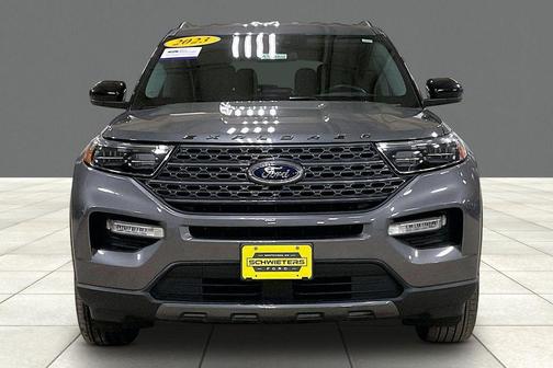 Gray Metallic 2023 Ford Explorer XLT