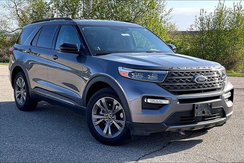 Gray Metallic 2023 Ford Explorer XLT