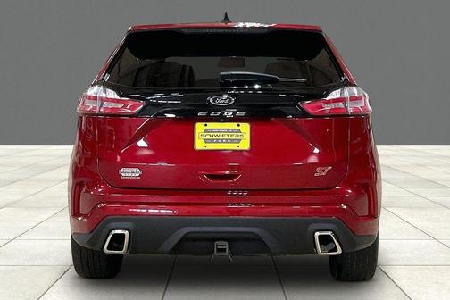 Red Metallic 2022 Ford Edge ST