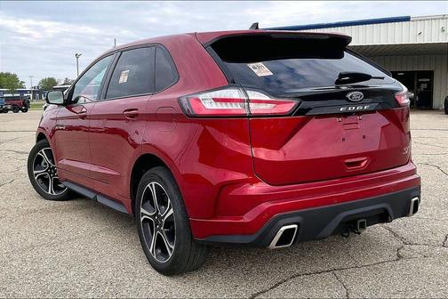 Red Metallic 2022 Ford Edge ST