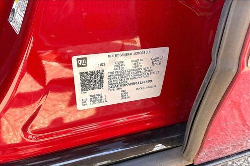 Cherry Red Tintcoat 2024 Buick Enclave Premium