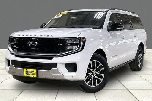 Oxford White 2025 Ford Expedition Max Platinum
