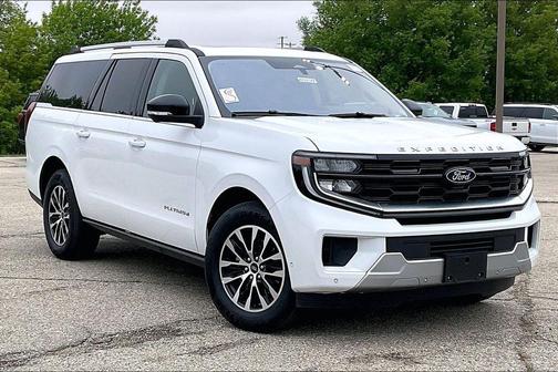 Oxford White 2025 Ford Expedition Max Platinum
