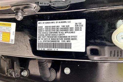 2021 Honda Pilot Black Edition