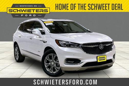 White Frost Tri-Coat 2019 Buick Enclave Avenir