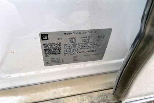 White Frost Tri-Coat 2019 Buick Enclave Avenir