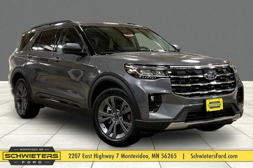 Gray Metallic 2026 Ford Explorer Active