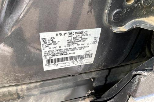 2021 Ford Explorer Platinum