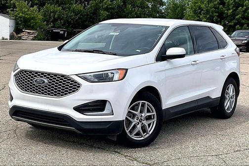 Oxford White 2024 Ford Edge SEL