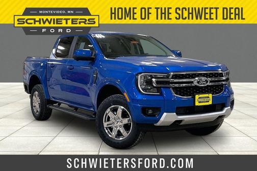 Blue 2026 Ford Ranger Lariat