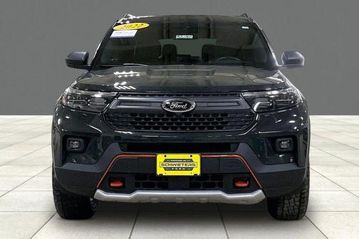 Green Metallic 2022 Ford Explorer Timberline