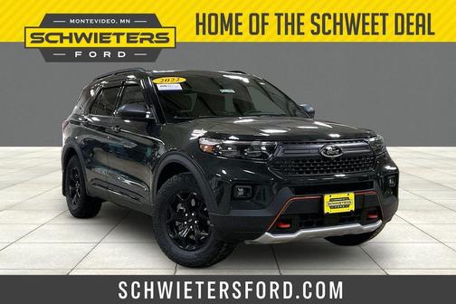 Green Metallic 2022 Ford Explorer Timberline